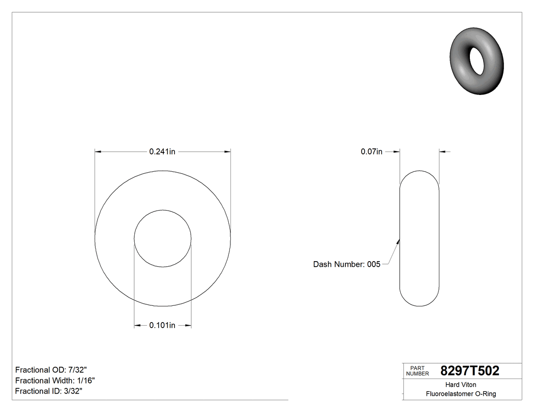 Technical drawing - 8297T502